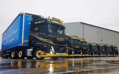 Jordan TM boosts fleet with eight Volvo FH Aero Euro NCAP special editions